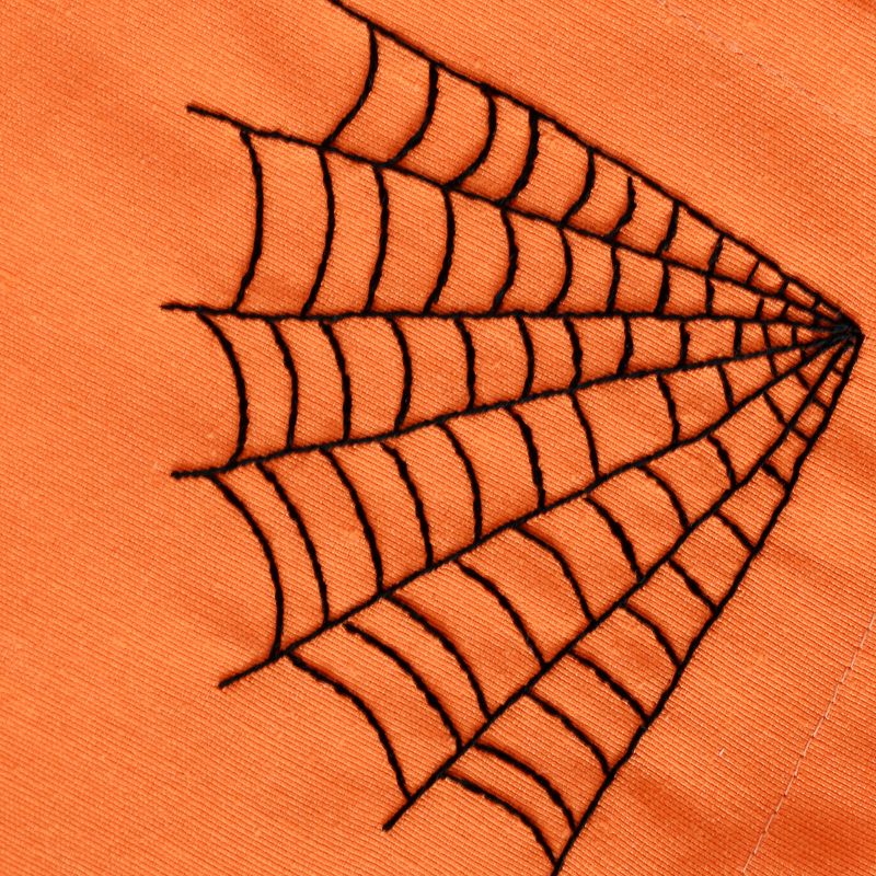 Halloween Cobweb hand embroidery pdf pattern