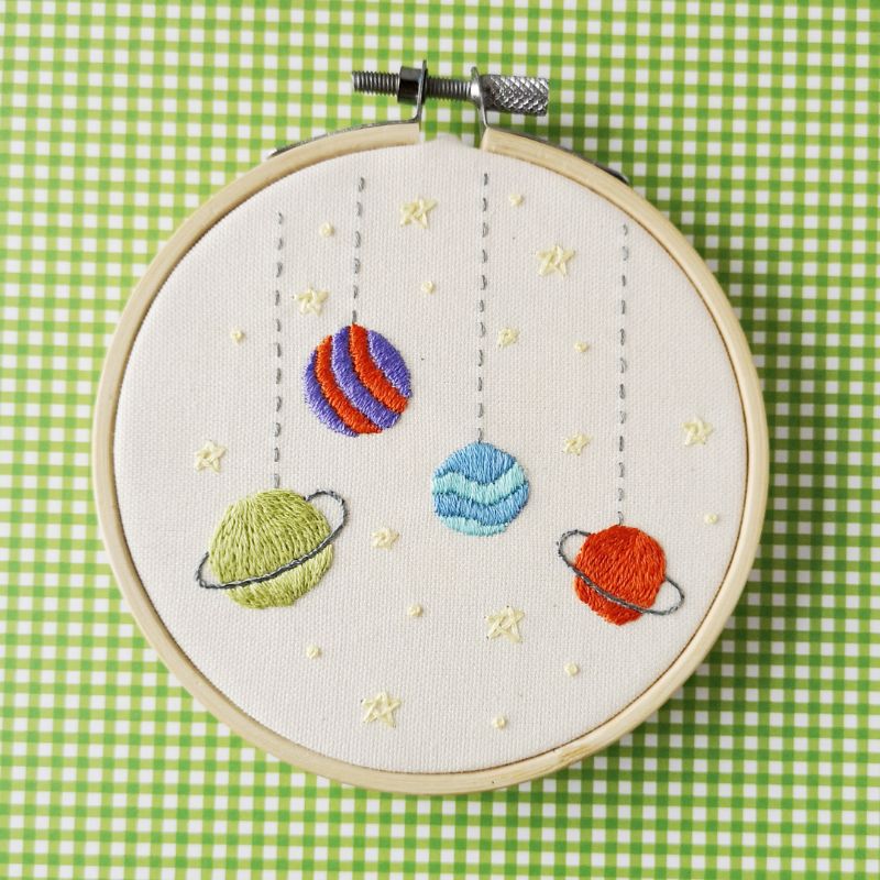 Toy Galaxy hand embroidery pdf pattern and instructions